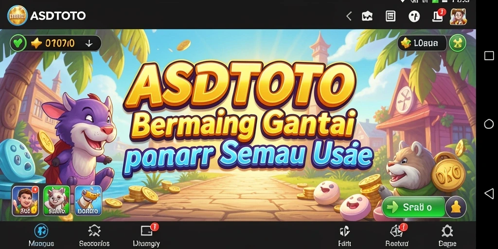 Tampilan gameplay ASDTOTO yang seru dan menyenangkan.