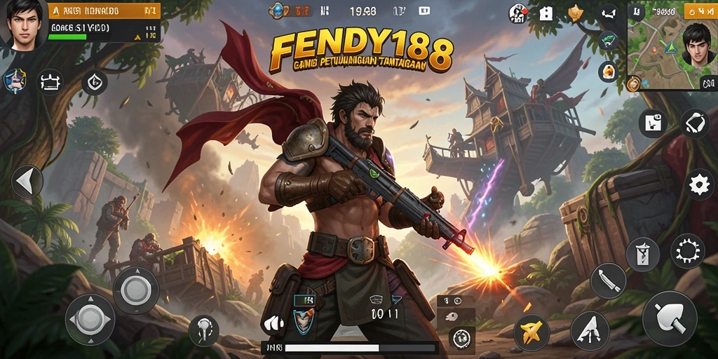 Tampilan menarik dari gameplay aksi penuh tantangan FENDY188.