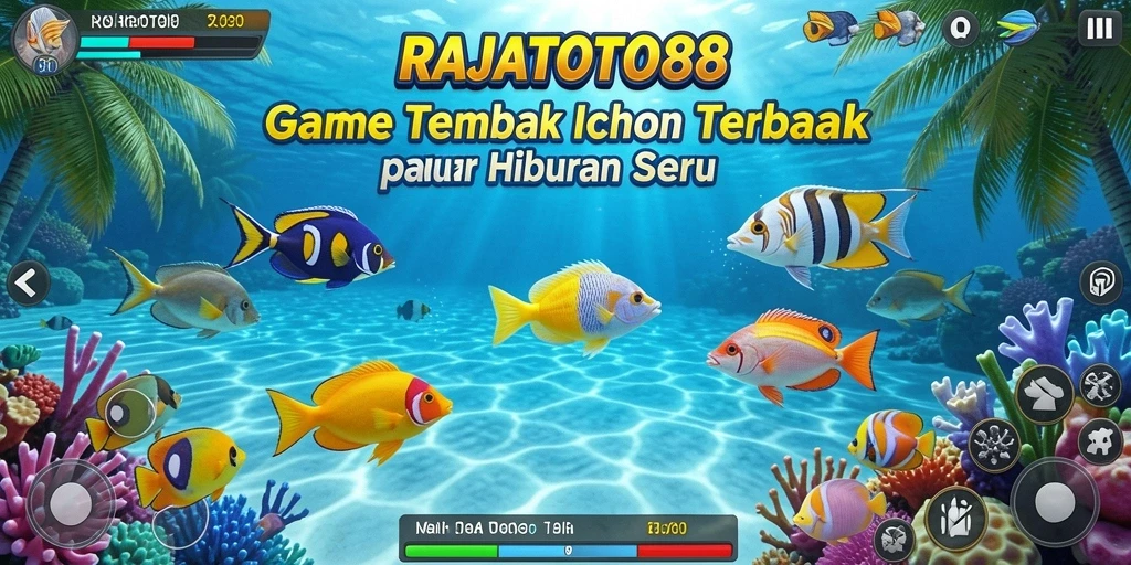 Gameplay seru dalam menangkap ikan di RAJATOTO88.