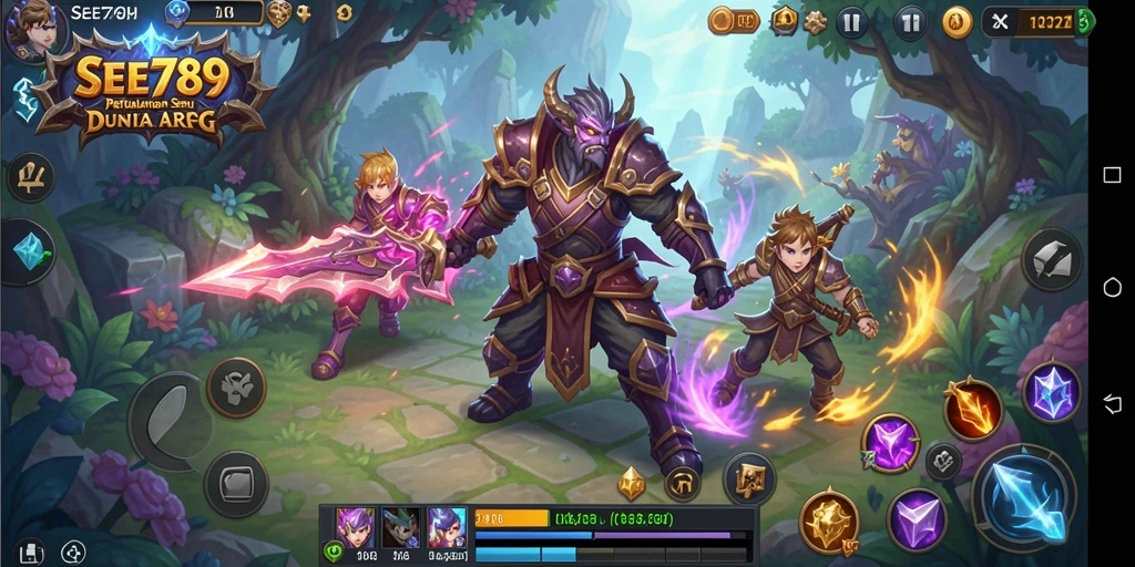 Gameplay menarik di dunia fantasi ARPG.